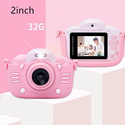 Take Pictures SLR Toy Children's Camera Kids dealsniper-net Pink 32G 2in