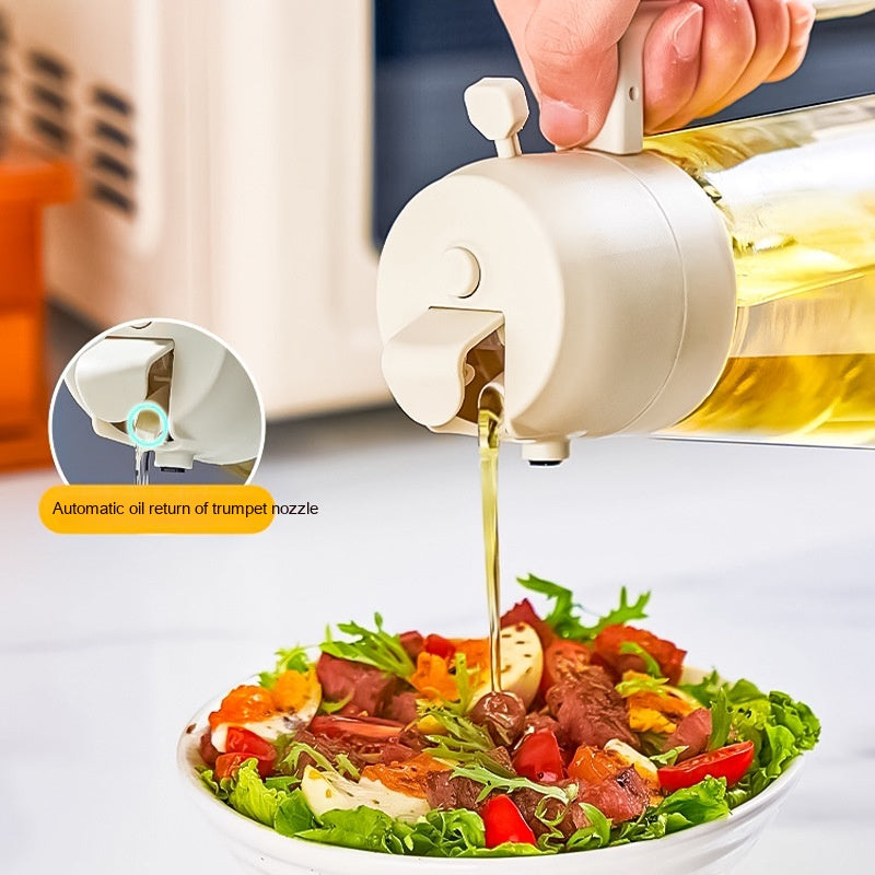 470ML Olive Oil Sprayer Dispenser For Cooking Kitchen dealsniper-net