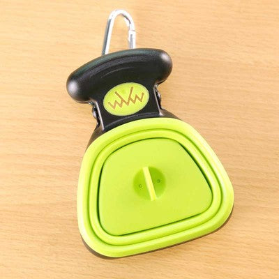 Dog Pet Travel Foldable Pooper Scooper With 1 Roll Pets Gym From House