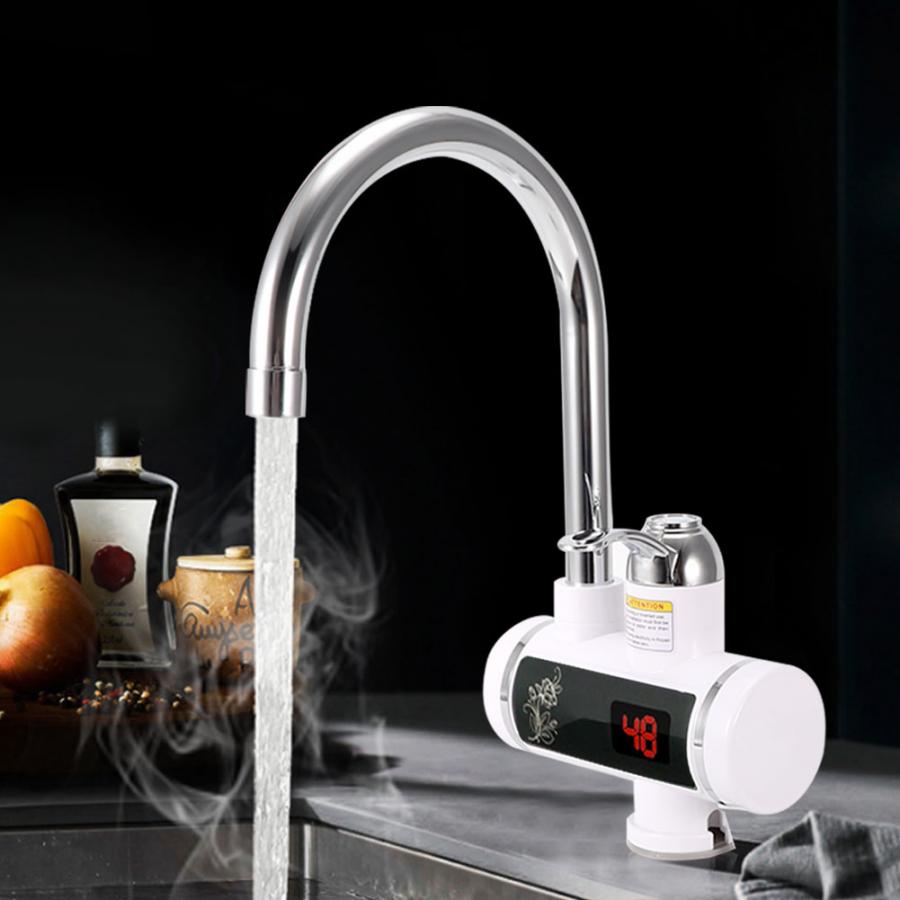 Water Heating Faucet 3000w Instant Hot Electric Faucet Water Heating Kitchen DealSniper.net