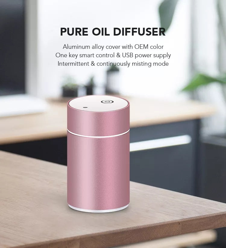 USB Waterless Essential Oil Car Aroma Diffuser Scent Fragrance House dealsniper-net