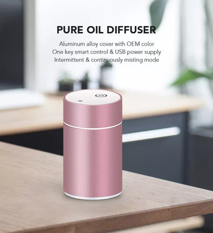 USB Waterless Essential Oil Car Aroma Diffuser Scent Fragrance House dealsniper-net