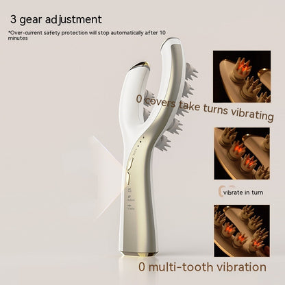 Head EMS Micro Current Red Light Hand Massager Health dealsniper-net
