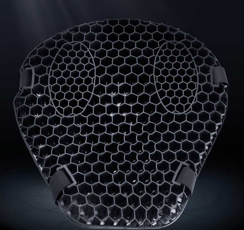 Summer Motorcycle Seat Cushion Air Mesh Fabric Comfort Honeycomb Vehicle DealSniper.net