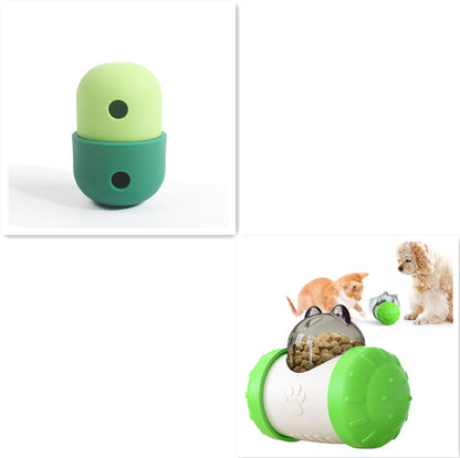 New 2 In 1 Pet Toys Products Dog Leakage Toy Ball Pets dealsniper-net Yellow with green set