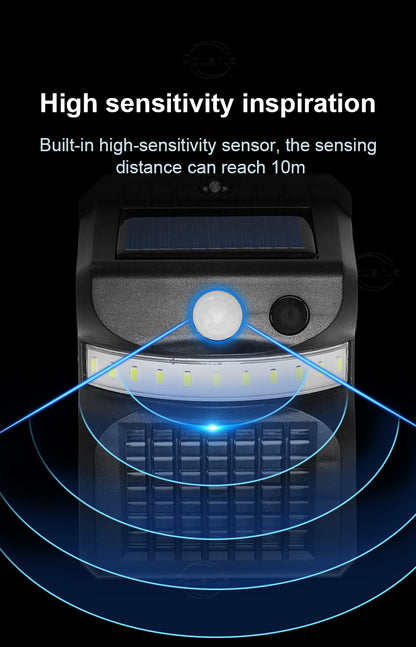 New Solar Wall Lamp Upgrades Mosquito Repellent Function House Gym From House