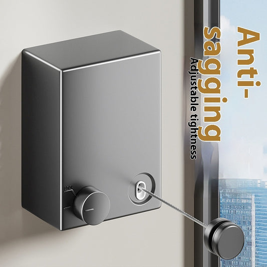 Invisible Clothesline Punch-free Balcony Wall-mounted House DealSniper.net