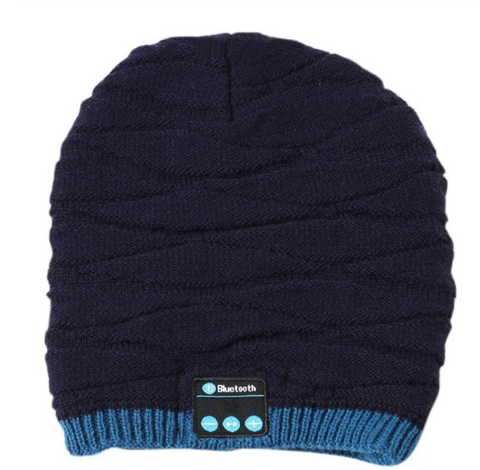 Wireless Bluetooth Knitted Hat Calls Music Stereo