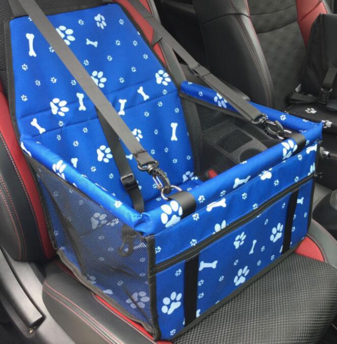 Waterproof Dog Carrier Seat Long Journeys Pets dealsniper-net Blue Paw