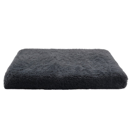 Cushion Nest Deep Sleep Dog Sofa Bed Soft Plush Foam Pets Gym From House Dark grey L