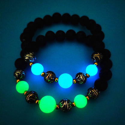 Fashion Jewelry Woman Luminous Beaded Bracelet Jewelry Gym From House