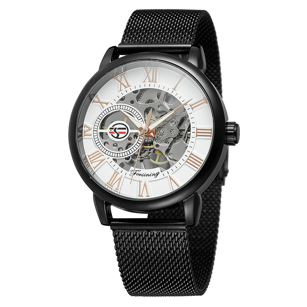 Hot Hollow Men's Genuine Mechanical Watch Men Jewelry Gym From House 6
