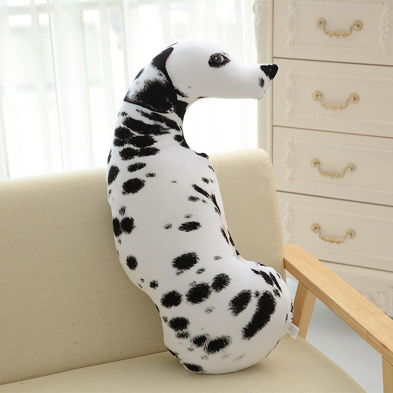 Funny 3D Dog Print Throw Pillow Creative Home Decor Home Decor dealsniper-net Dalmatians 50cm