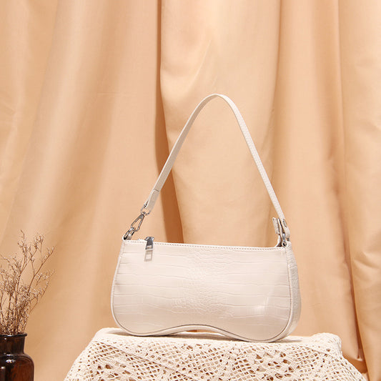 pattern single shoulder bag Women DealSniper.net Beige