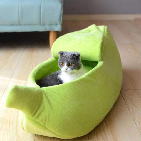 Pet House Dog Bed Banana Shape Dog House Cute Pet