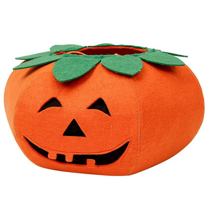 Pet Halloween Pumpkin Collars Cute Pet Cosplay Accessories Pets dealsniper-net Orange L