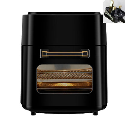 Home Intelligent Large Capacity Visual Multifunctional Air Fryer Kitchen DealSniper.net 15L Black UK