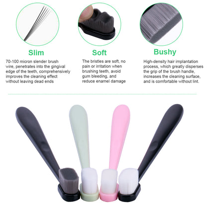 Ultra-fine Toothbrush Super Soft Bristle Deep Cleaning Brush