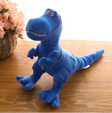 Dinosaur Plush Toys Cartoon Tyrannosaurus Cute Dolls Kids dealsniper-net Blue 30cm