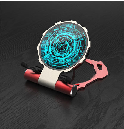 Iron Man Metal QI Wireless Charger Stand Desktop Mobile Phone Charger Electronics DealSniper.net Wireless charging stand