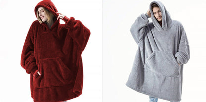 Hoodie Sweatshirt With Big Pocket Tops Sweater Comfortable Loose