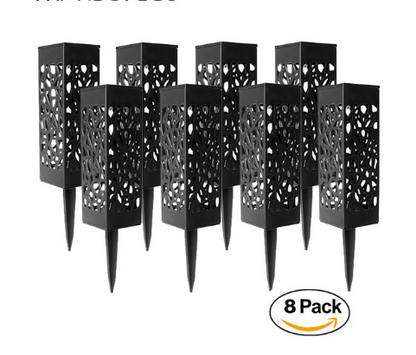 Solar Garden Pathway Lights Lawn Lamp For Garden Lantern Garden dealsniper-net 8 pcs Warm White
