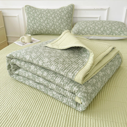 Quilted Bed Cover Three-piece Class A Maternal House dealsniper-net