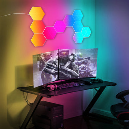 Honeycomb Intelligent Voice-controlled Quantum Light House DealSniper.net