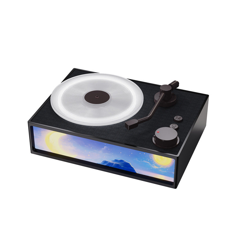Light Painting Aromatherapy Bluetooth Speaker Electronics dealsniper-net Black USB