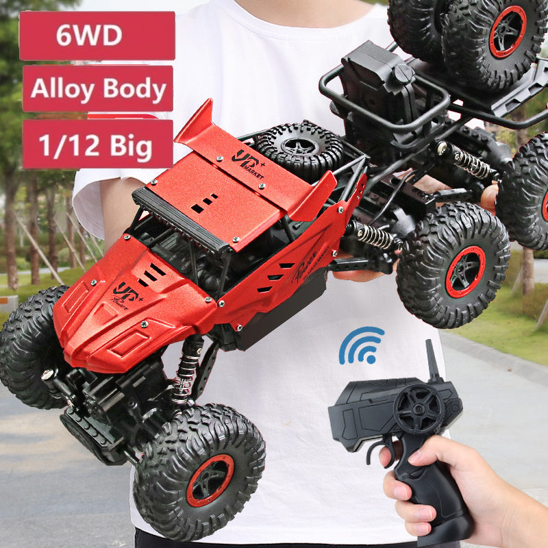 Children's Charging Large Remote Control Car Climbing Drift Kids dealsniper-net Red 38cm