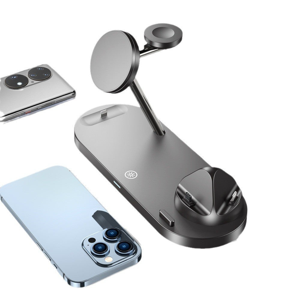 Folding Magnetic Wireless Charger Multi-function Gadgets Gym From House