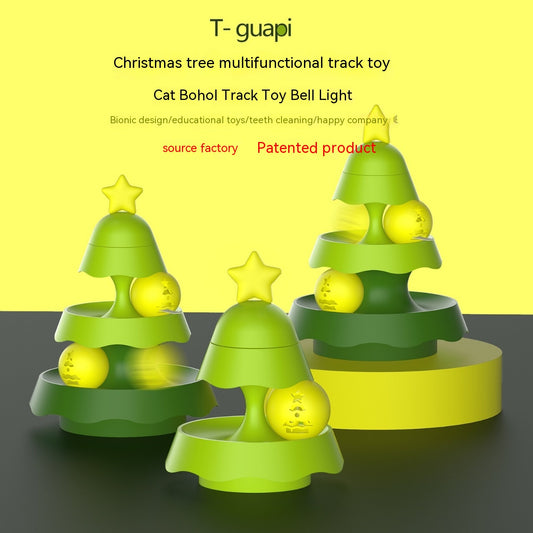 New Christmas Tree Mini Three-layer Track Pets dealsniper-net