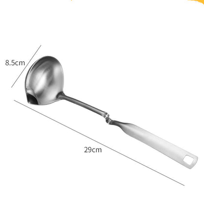 Stainless Steel Wall-mounted Oil Spoon Hot Pot Oil Filter Spoon Kitchen DealSniper.net Wallmounted grease trap