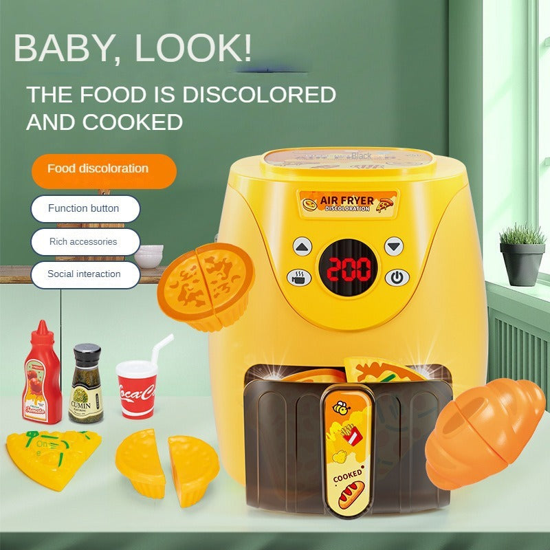 Air Fryer Simulation Kitchenware Kitchen Food Color Kids dealsniper-net