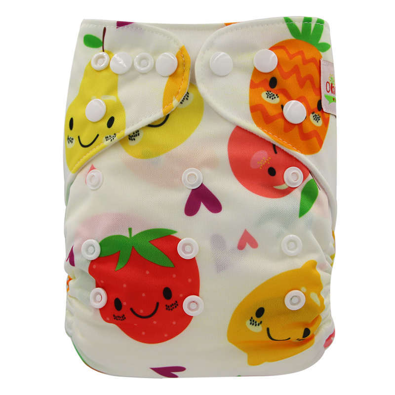Washable Baby Cloth Diaper Breathable Diaper Pants 0-3 Years Old Kids DealSniper.net OB167 One size