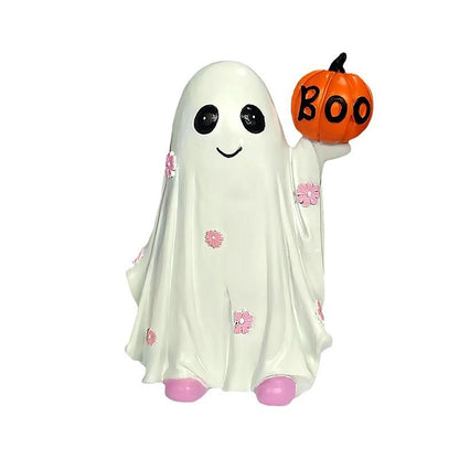Halloween Decorations Cute Ghost Desktop Ornaments Holidays DealSniper.net