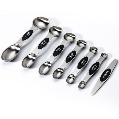 Kitchen Stainless Steel Double Head Measuring Spoon