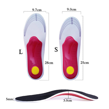 Flat Foot Correction Insole Arch Support Breathable Shock Absorption Insole