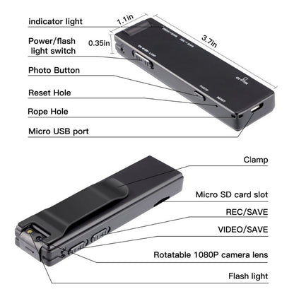 A3 metal strong magnetic digital recorder Gadgets dealsniper-net