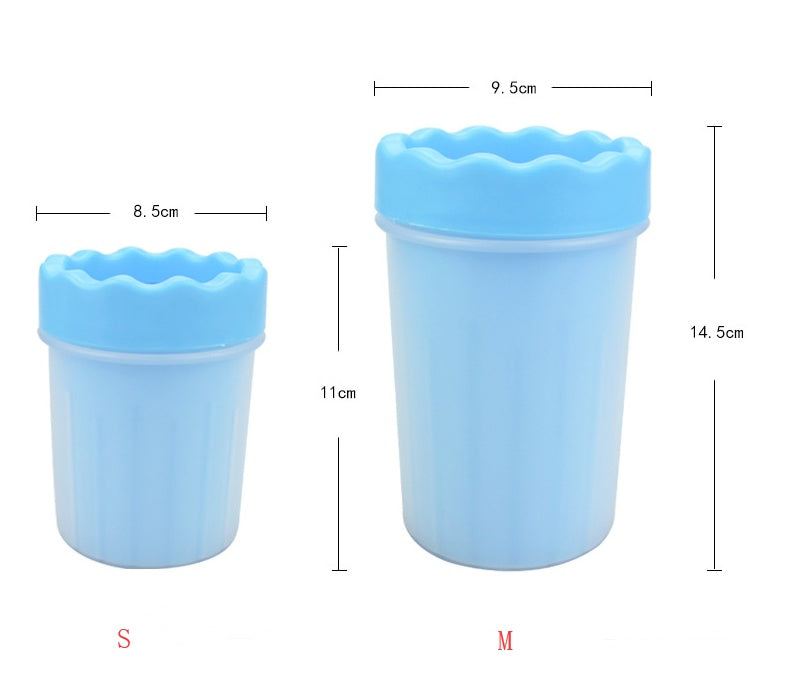 Silicone Dog Paw Washer Cup Pets dealsniper-net