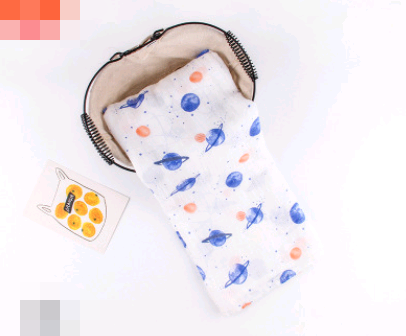 New baby gauze wrap towel bamboo cotton children