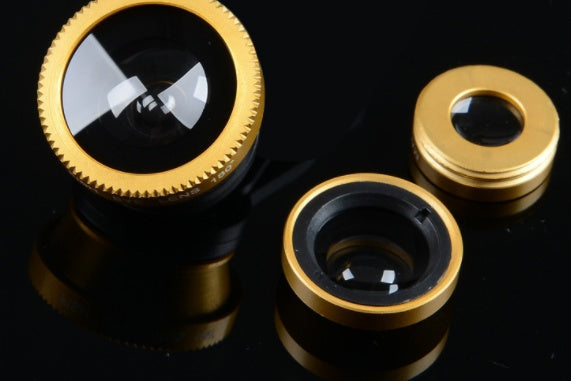 Phone Lens Fisheye 0.67x Wide Angle Zoom Lens Camera Kit Gadgets Gym From House Gold