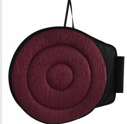 360 Degree Rotation Seat Cushion Mats For Chair Car Chair Cushion Vehicle Gym From House 2circle Wine Red