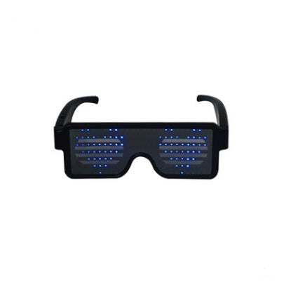 Led Luminous New Holiday Multi-function Display Glasses Kids Gym From House