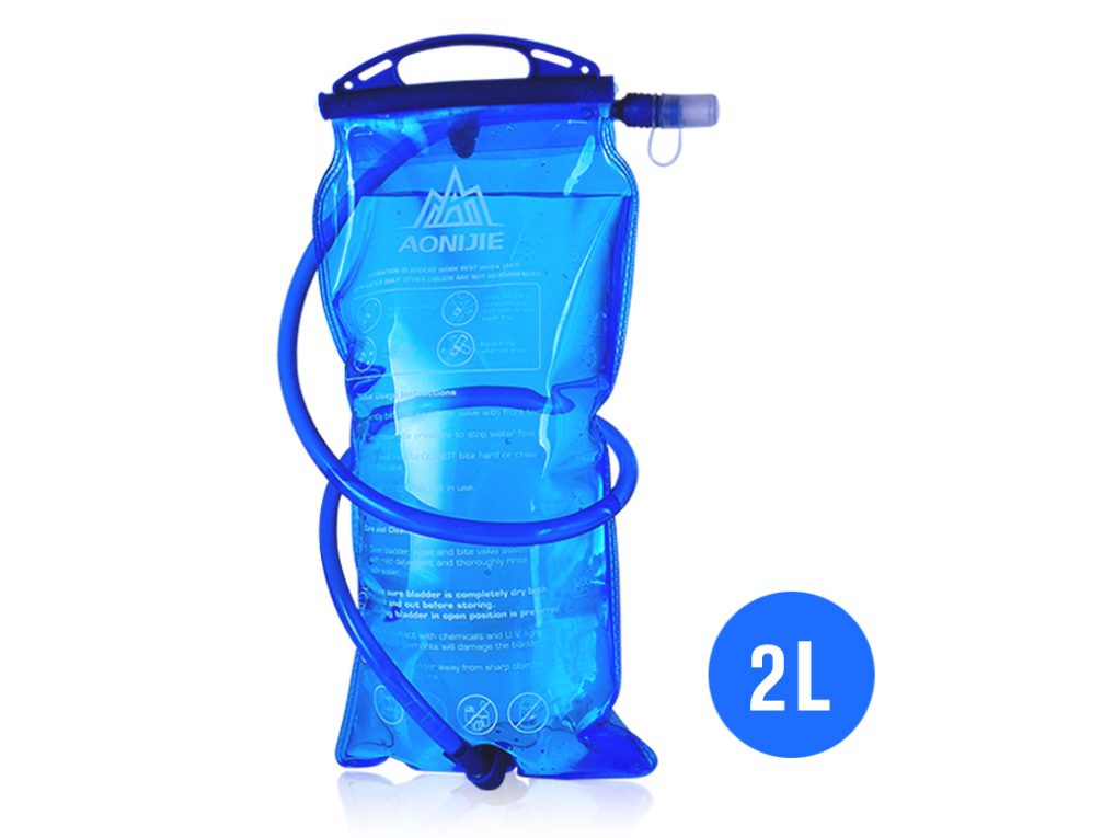 Running Water Bag Backpack Sports Vest Men dealsniper-net Blue 2L