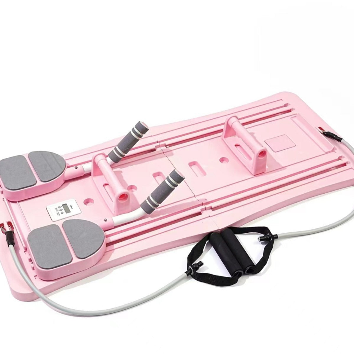 Four-in-one Foldable Automatic Rebound Home Exercise Abdominal Muscle Firm Abs Fitness Board Sports DealSniper.net Pink Fitness Board