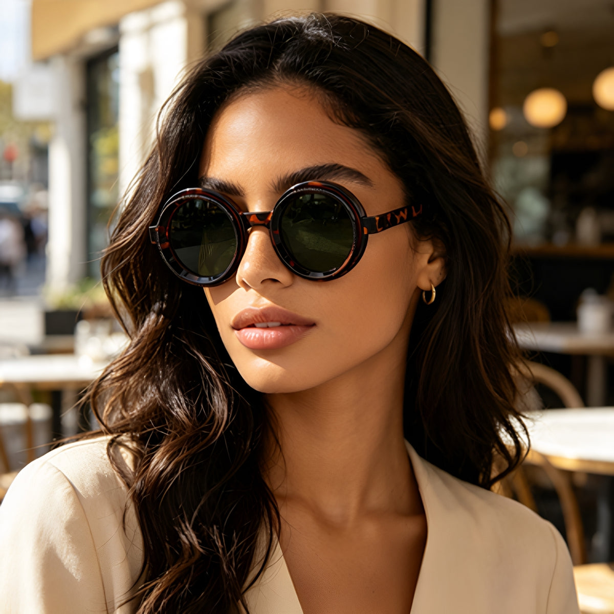 New Large-Frame Sunglasses For Men With Metal Frames Men Gym From House