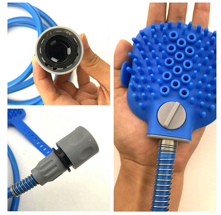 Pet Bathing Tool Pet Dog Convenient Clean Water Pipe Pets Gym From House