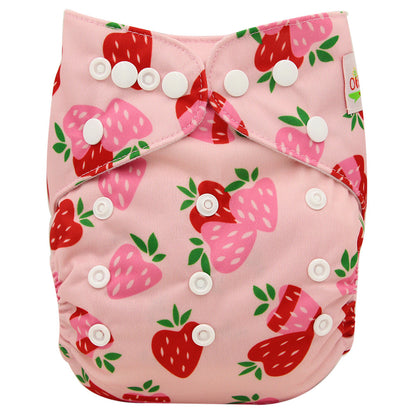 Washable Baby Cloth Diaper Breathable Diaper Pants 0-3 Years Old Kids DealSniper.net OB139 One size