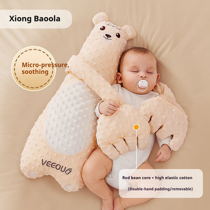 W9Q Wenou BABY HUG Sleep Soothing Palm Pillow Kids DealSniper.net Xiong Bao Ola